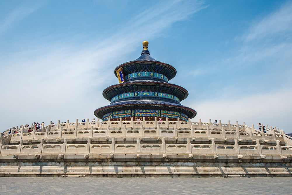 Beijing View: temple of Heaven 