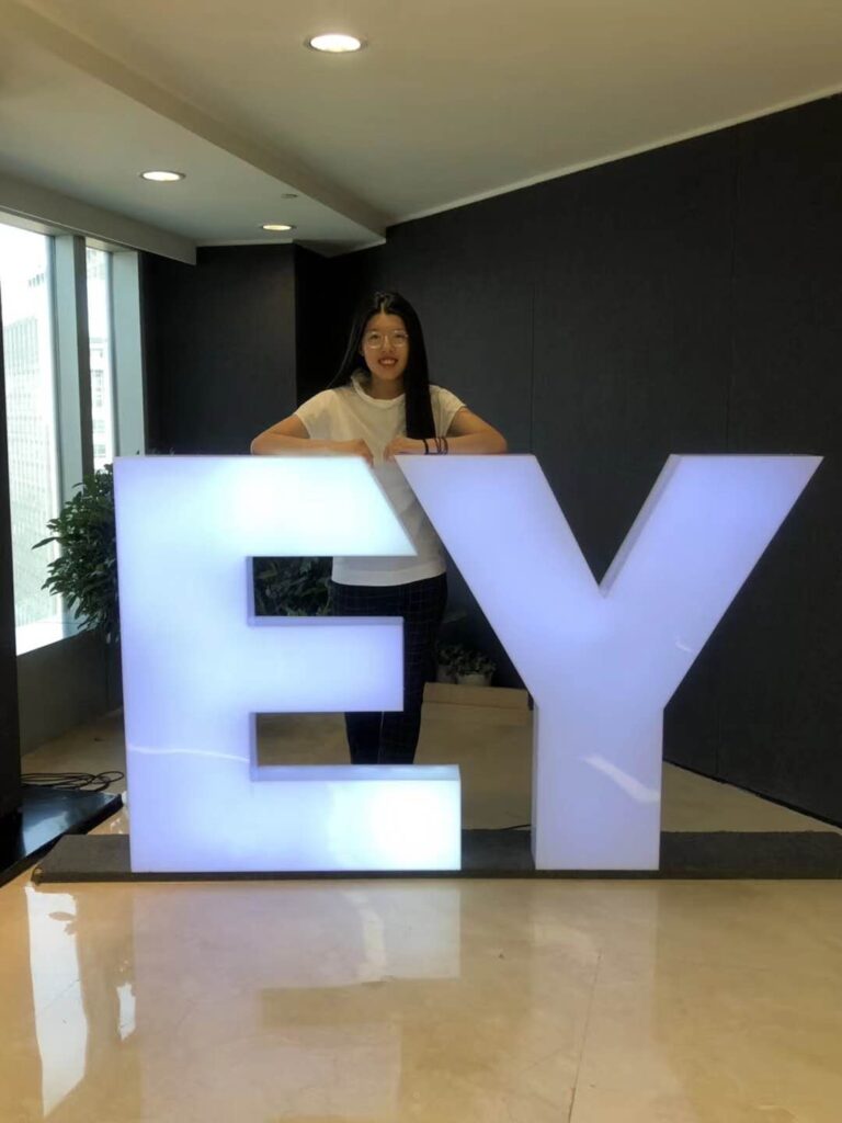 Hannah’s Beijing Internship at Ernst and Young – EY [Case Study]