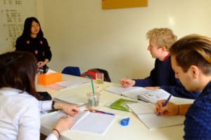 Learn Chinese in China Program students in class