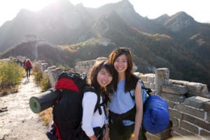 Language and Internship Participants at Great Wall